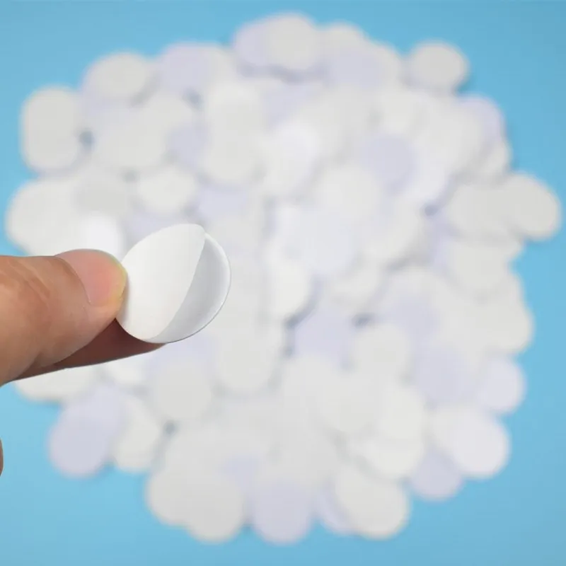 25mm 13.56Mhz NFC Sticker Adhesive Coin Cards Tags NFC 213 NFC215 NFC216 PVC Waterproof For All NFC Phones