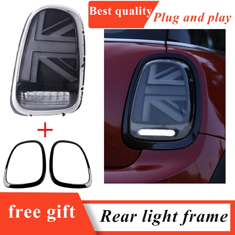 For MINI Countryman F60 Tail light LED rear lamp dynamic led turn signal for mini f60 union jack rear tail light