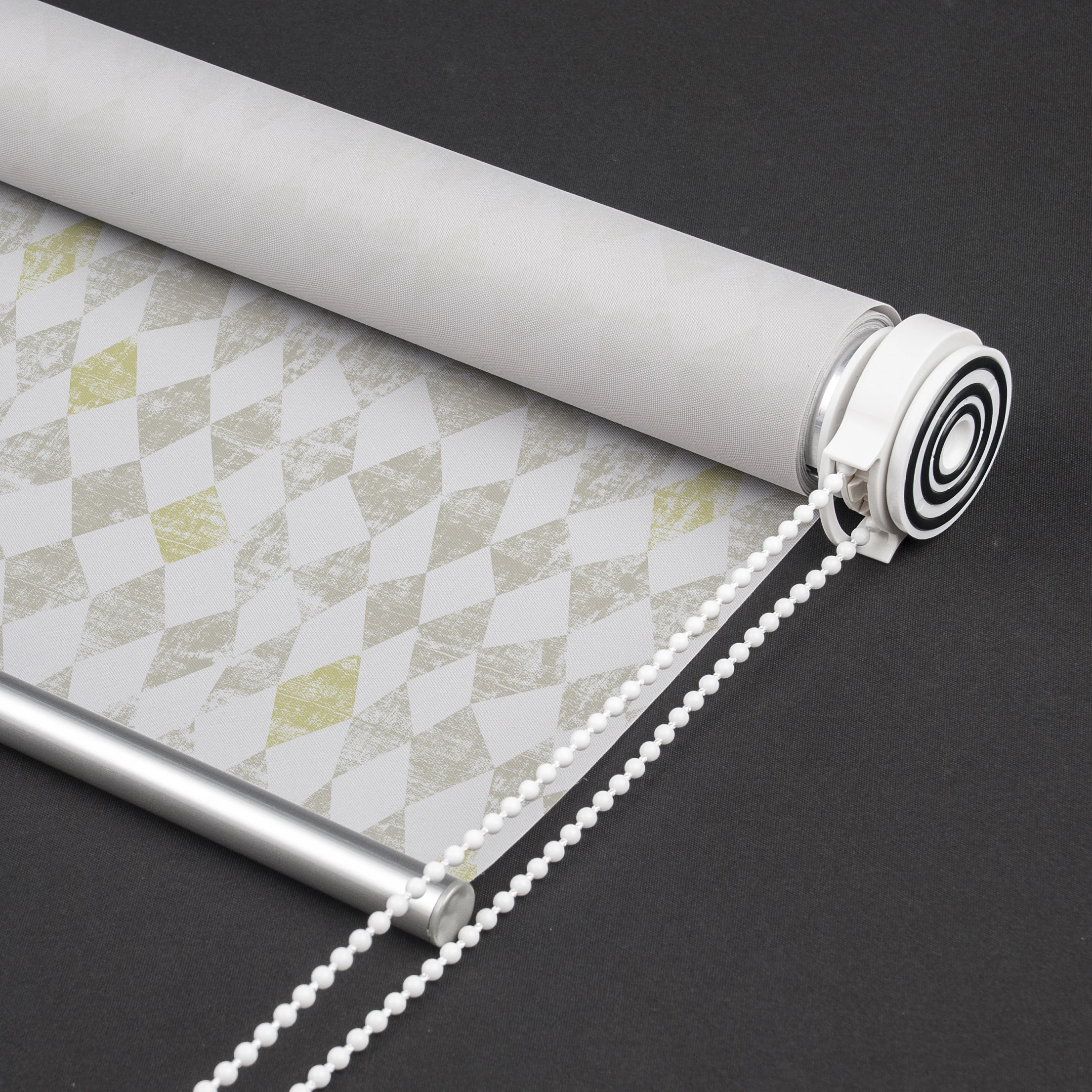 SCHRLING в цирковом стиле, клетчатый узор, без сверла, внутреннее крепление, жалюзи, настраиваемые оконные покрытия для домашнего декора