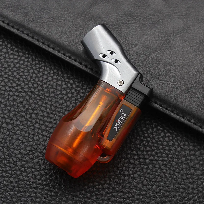 Triple Torch Lighter Windproof Gas Butane Jet Lighter 3 Nozzles Turbo BBQ Cigar Spray Gun Smoking Accessories Gadgets For Men