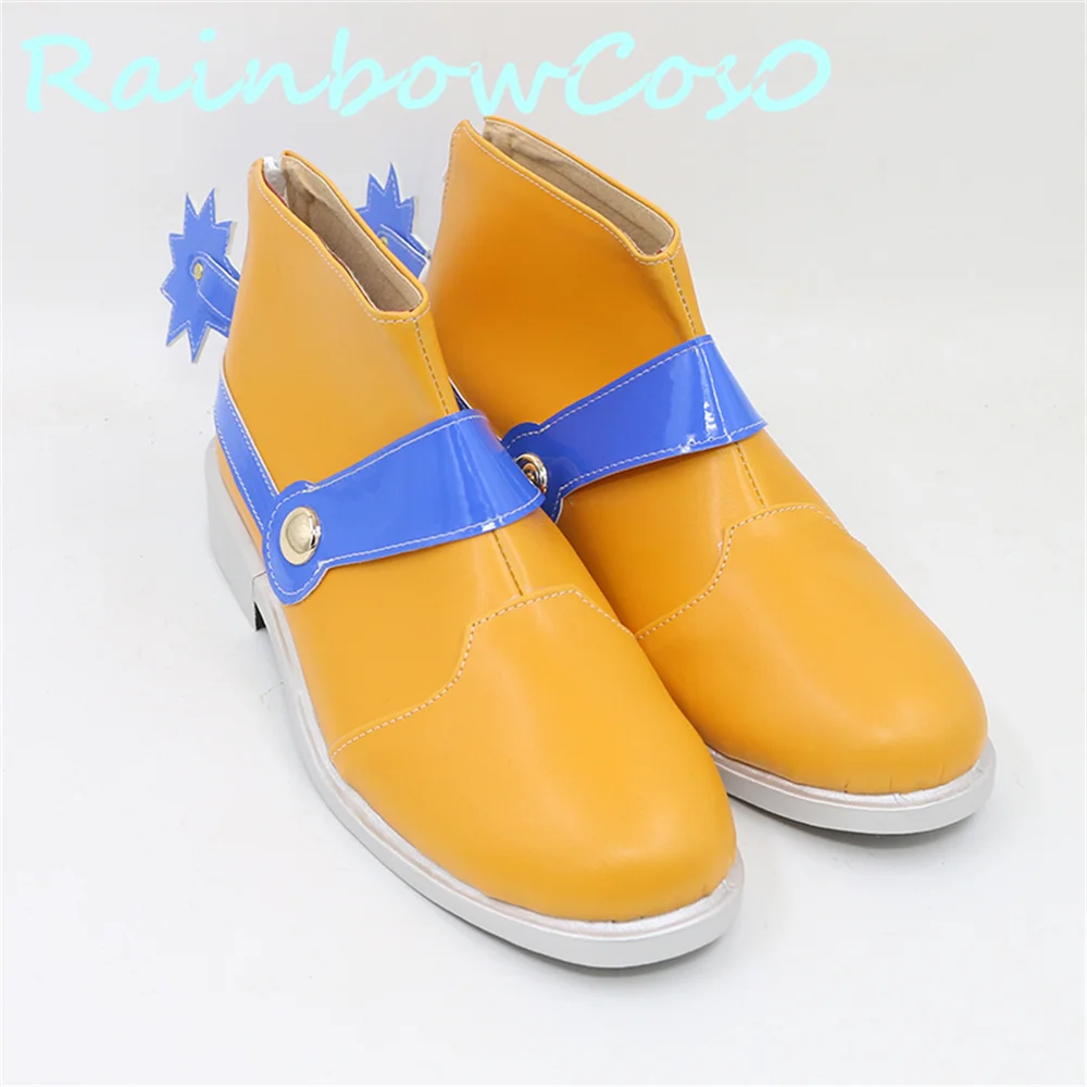 JoJo JoJo's Bizarre Adventure Julius Caesar Zeppeli Cosplay zapatos botas juego Anime carnaval fiesta Halloween W2111