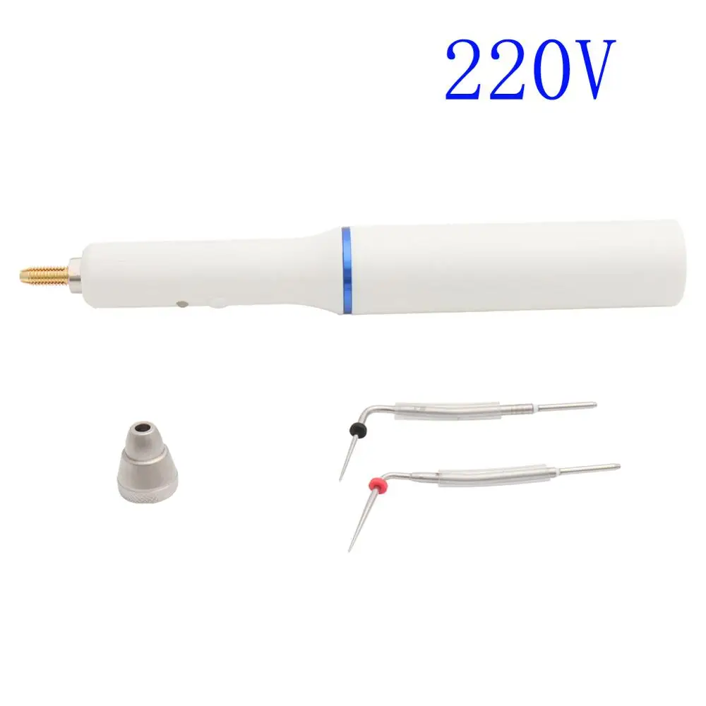 

Dental Gutta Percha Obturation System Endo Heated Pen Cordless Wireless 2Tips 220V White