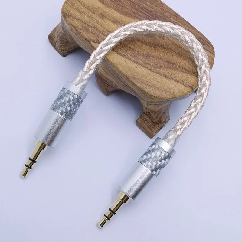 B8 Jack 3.5 Audio Cable 3.5mm Speaker Line Aux Cable for Phone  Car Headphone  Audio Jack Audio Cable For Amplifier DAP DA