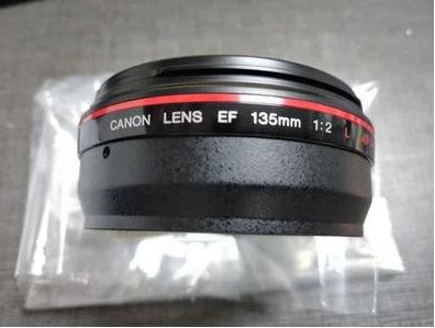 New and  suitable for Canon EF135 mm.1.2L red ring UV cartridge front ring front cartridge