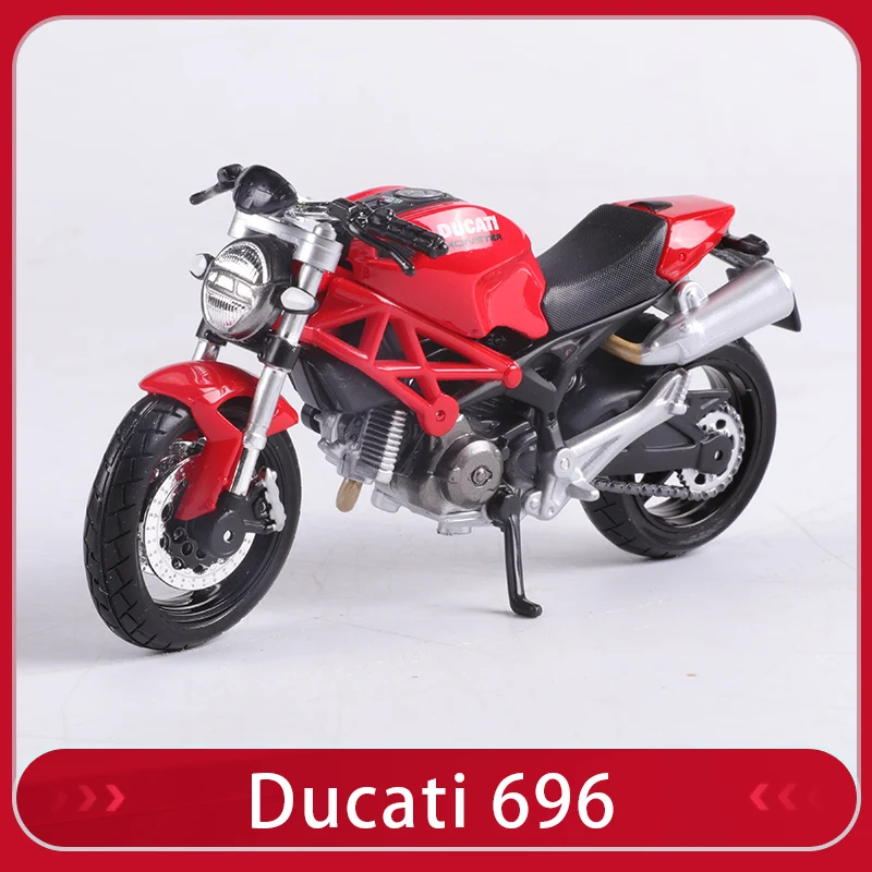 Maisto-Modèle de moto DucSauPanigle V4 S Diavel, Kawasaki Ninja H2 R, Jouets de loisirs à collectionner, 1:18