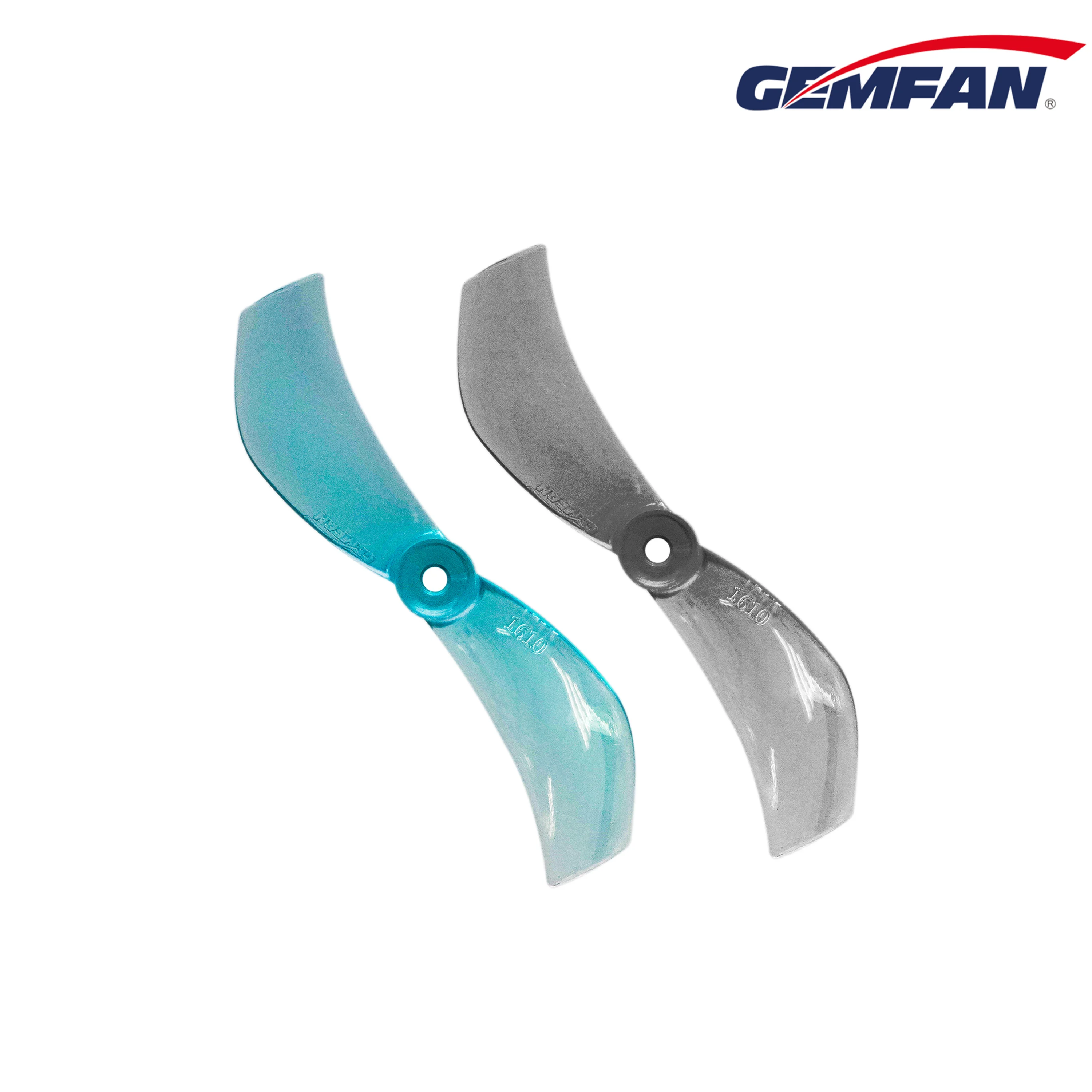 4 أزواج 8 قطعة 2 شفرة Gemfan 1610 1.6x10 40 مللي متر CCW/CW المروحة الجوف كأس فرش السيارات RC الطائرة بدون طيار طائرة أجزاء