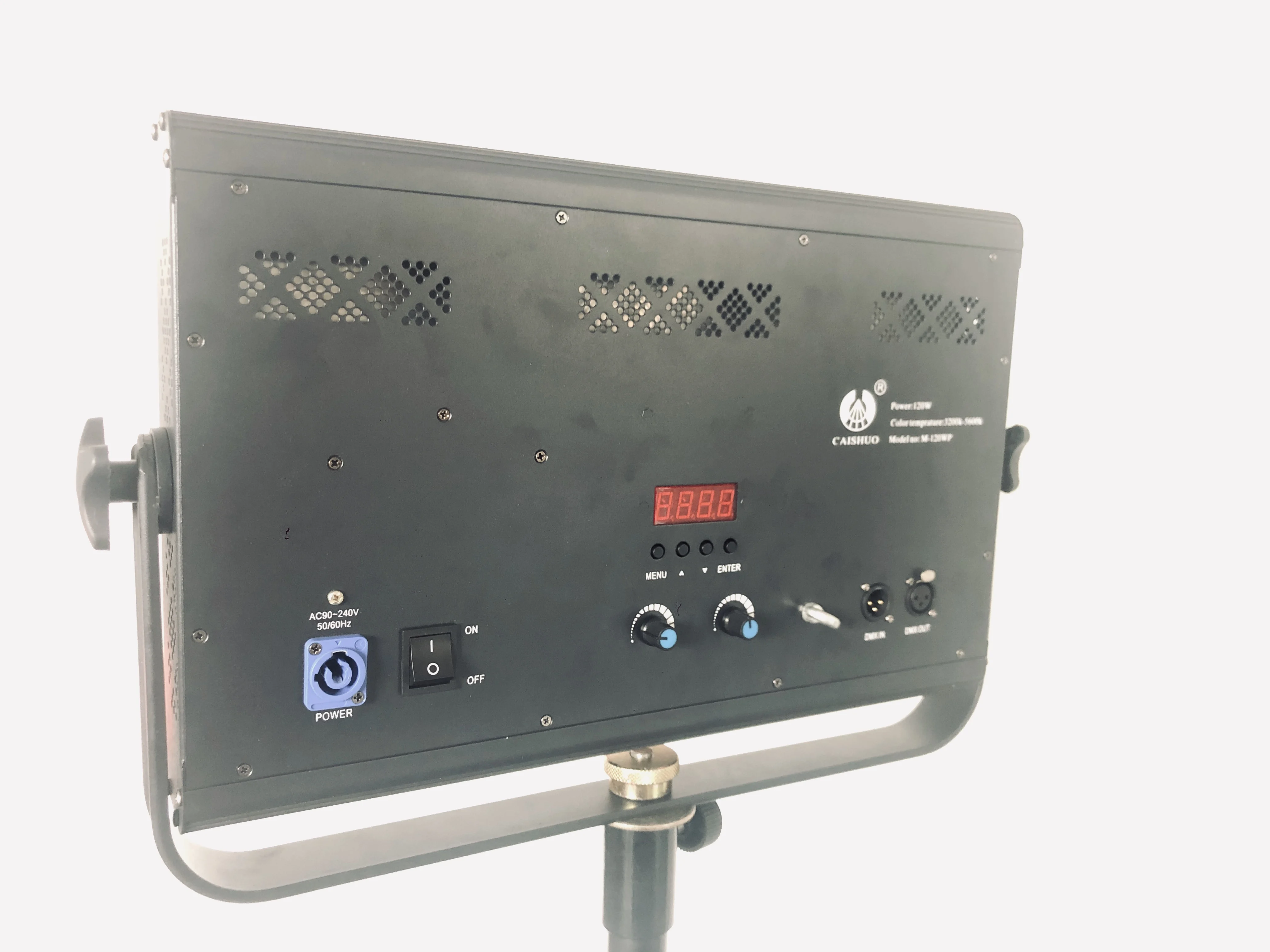 120W alta CRI profissional LED macio painel câmera vídeo fotografia estúdio luz com DMX512