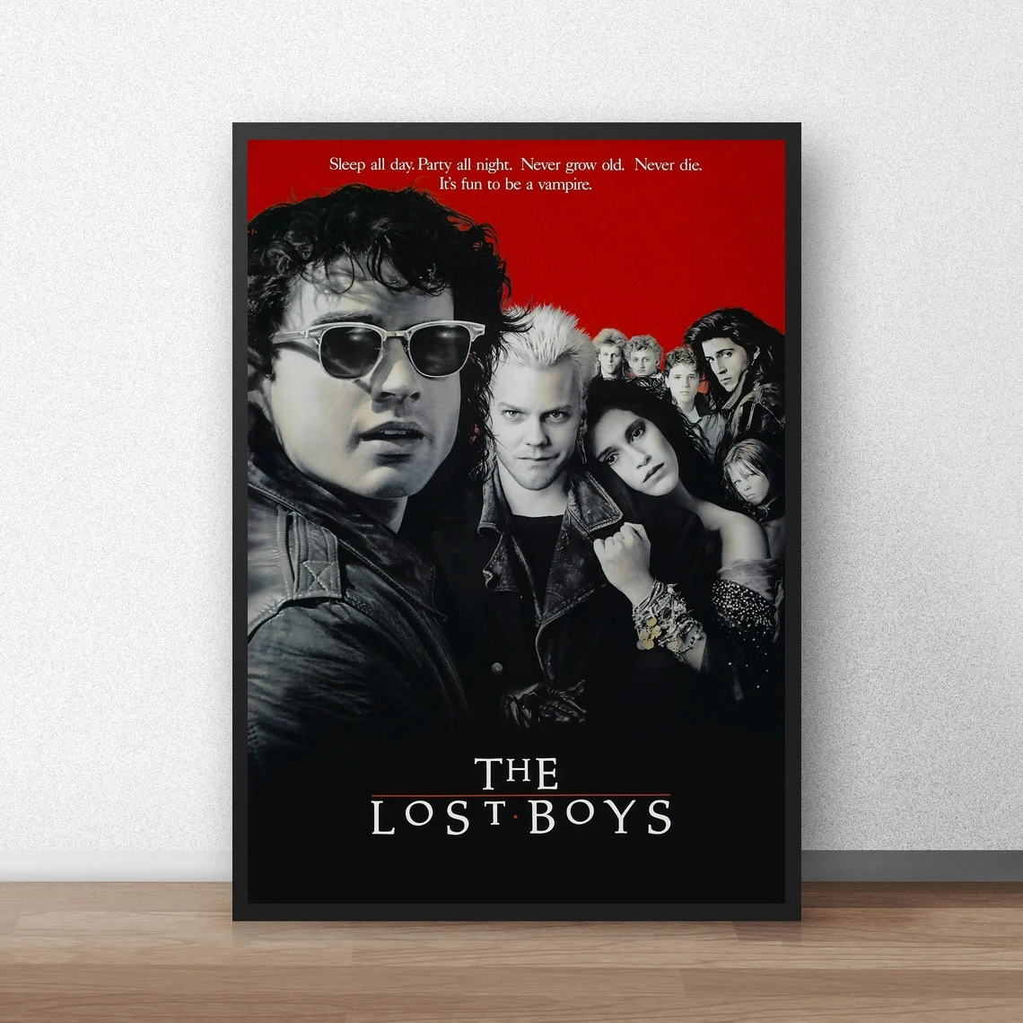 

The Lost Boys Classic Movie Poster Canvas Art Print Home Decoration Wall Painting ( No Frame )