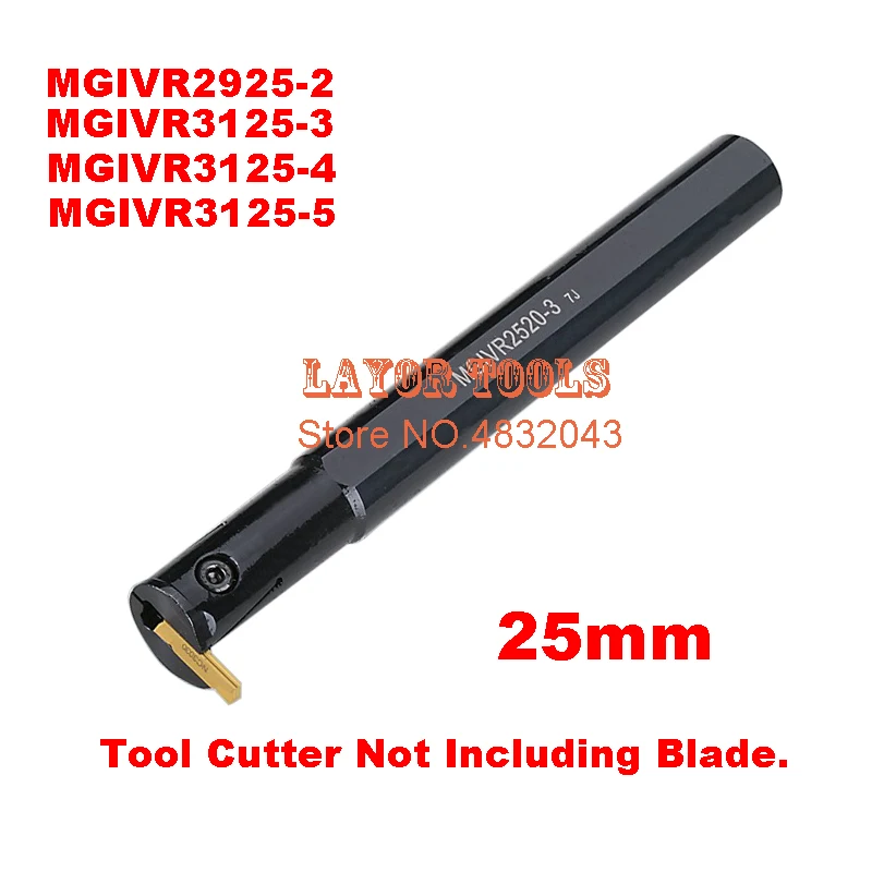 MGIVR2925-2 MGIVR3125-3 MGIVR3125-4 MGIVR3125-5 CNC Inner hole turning tool Free shipping