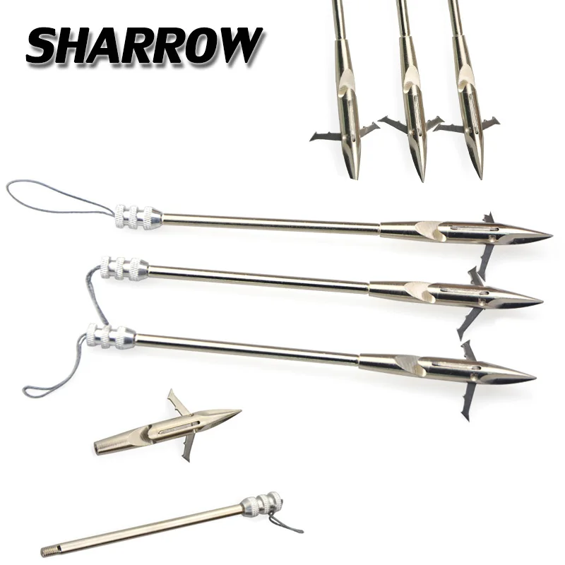 Archery Broadheads Arrrowheads Fishing Slingshot Bow Fishing Slingshot Bow and Arrow Outdoor Hunting Shooting Accessories