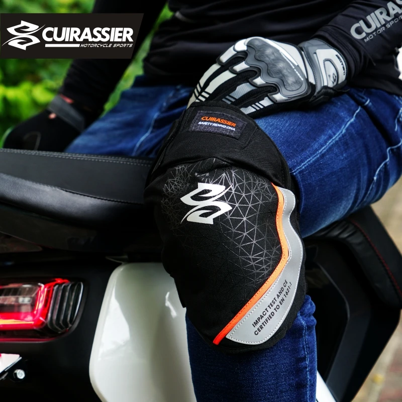 

Cuirassier K04 MTB BMX Motorcycle Knee Protection Motocross Protector Pads Road motorcycle protective Downhill bicycle knee pads