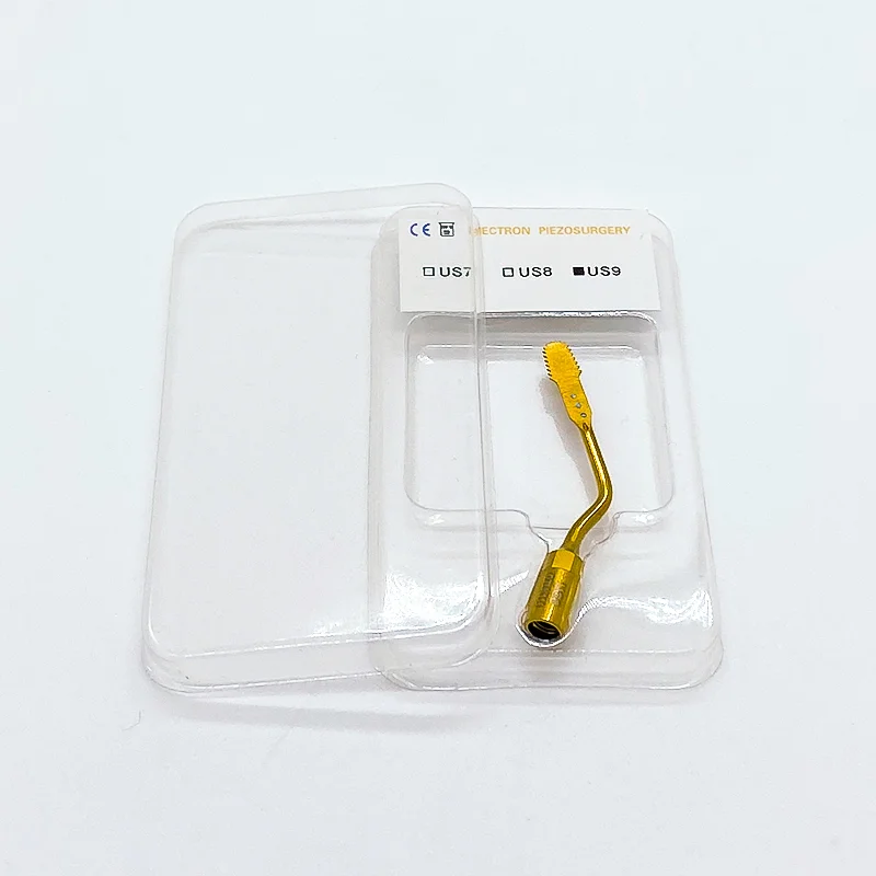 VV Dental 3-teilige Piezo-Chirurgiespitzen US9 Dentalwerkzeuge für Woodpecker Mectron Handstück Professionelles Knochenschneidemesser für die Zahnmedizin – Detail 6