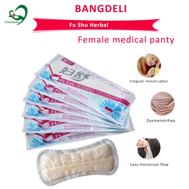 

80 Pcs/8 Packs Fu Shu Medicine Anion Tampons Pads Female Vaginal Infection Treat Panties for Periods Sanitary Napkin Panty Liner