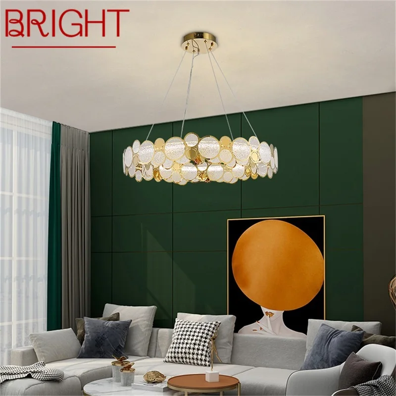 

BRIGHT Pendant Light Postmodern Creative LED Lamp Fixture For Home Dining Living Room