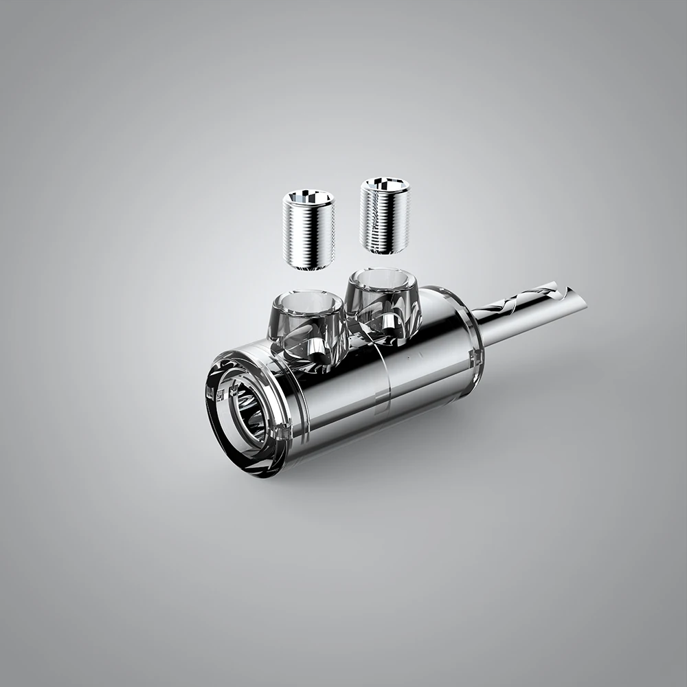 Conector banana BFA chapado en rodio B551R de alta calidad, enchufes de 5mm para amplificador de audio Hifi, reproductor de CD, cable de altavoz