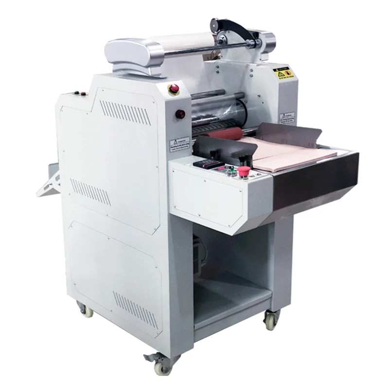 Fully automatic laminating machine, trimming silicone oil heat laminating machine, cold laminating machine, photo cutting