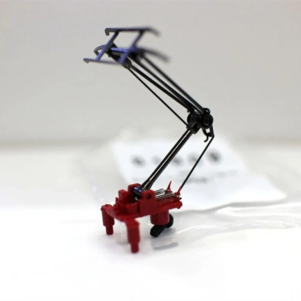 Ho 1:87 Scale Alloy Arm Pantograph Model Train Bow Electric Traction Antenna Part Model Railway Layout 1piece