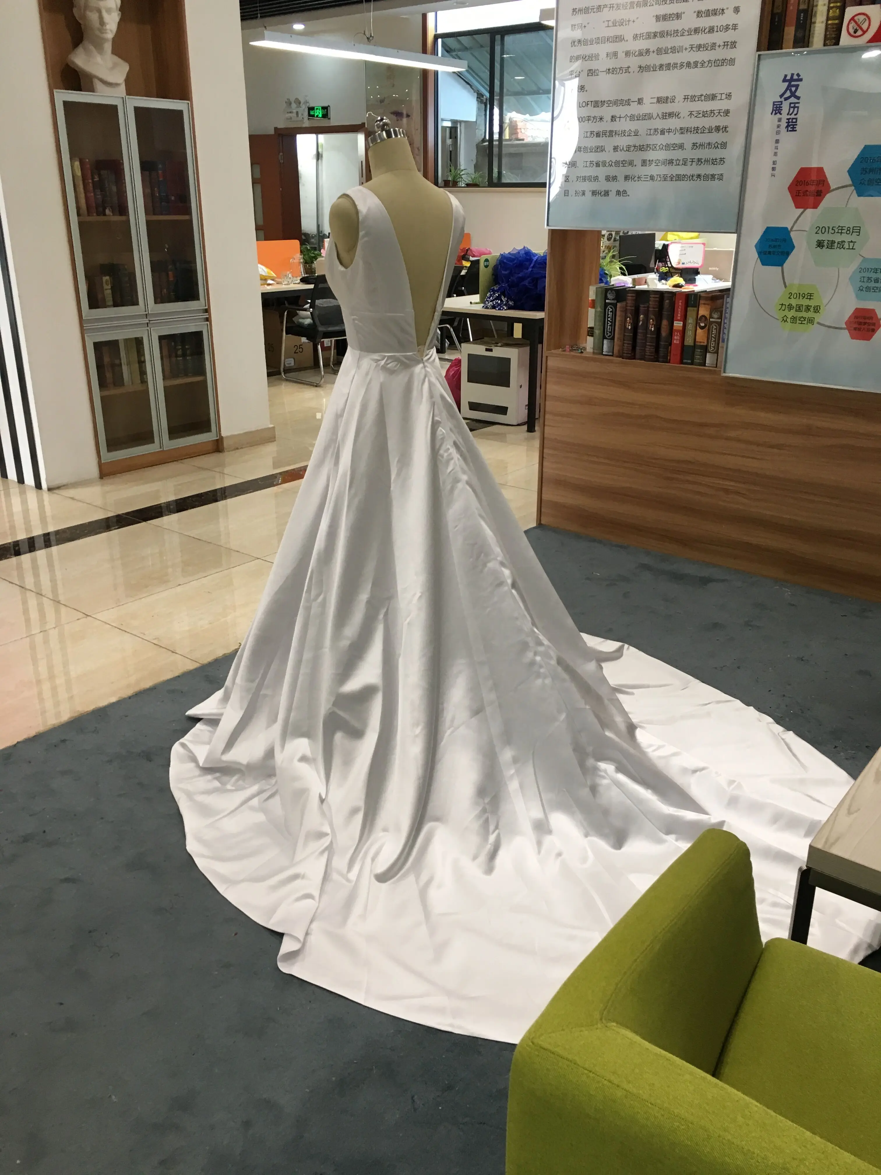 Vestido de noiva com contas, vestido de sereia, elegante, com ombro de fora, feminino, luxo, casamento