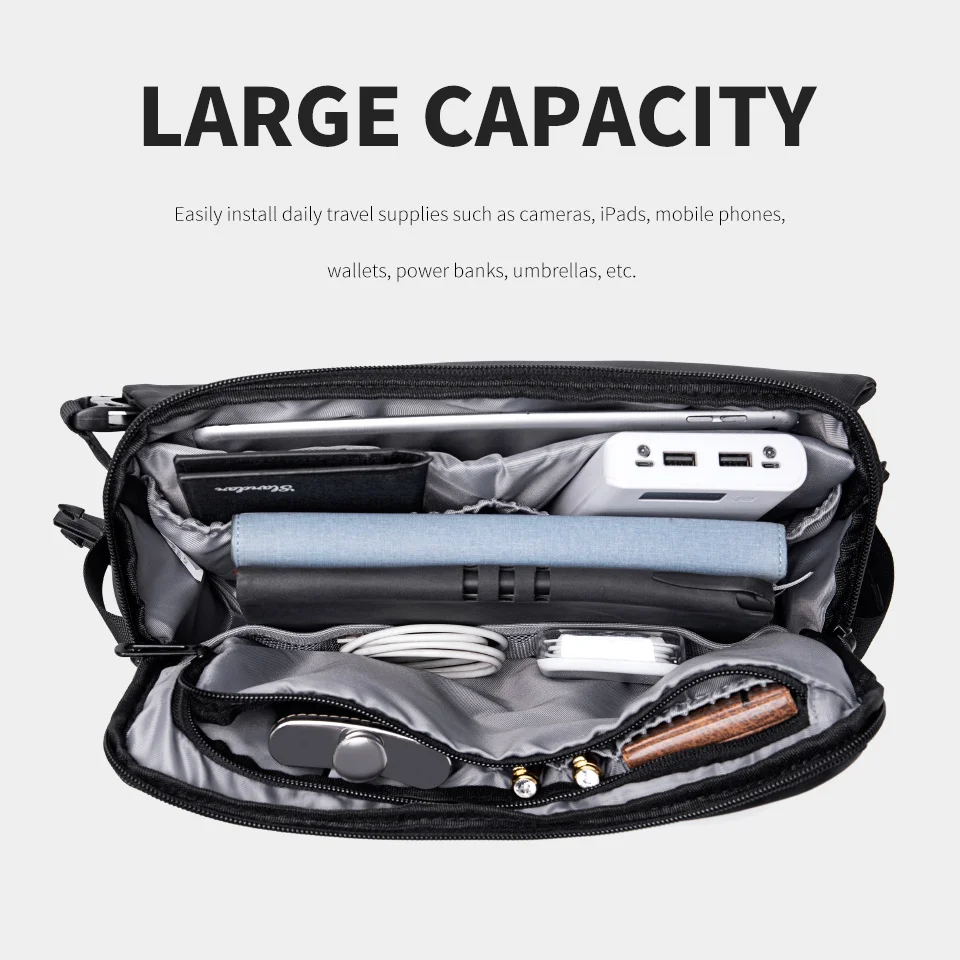 INRNN High Quality Waterproof Men Shoulder Bag For 11\