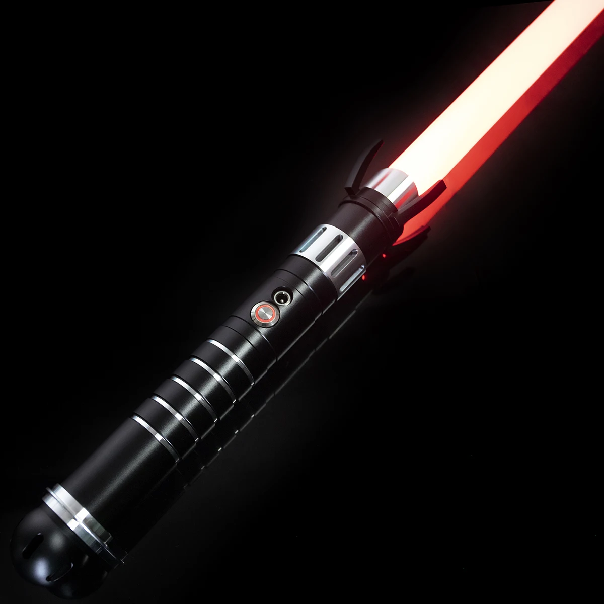 Lgt Damiensaber Lightsaber-Gevoelige Smooth Swing Licht Sabels Met 12 Kleuren Veranderen 9 Geluid Lettertypen Zware Dueling Training