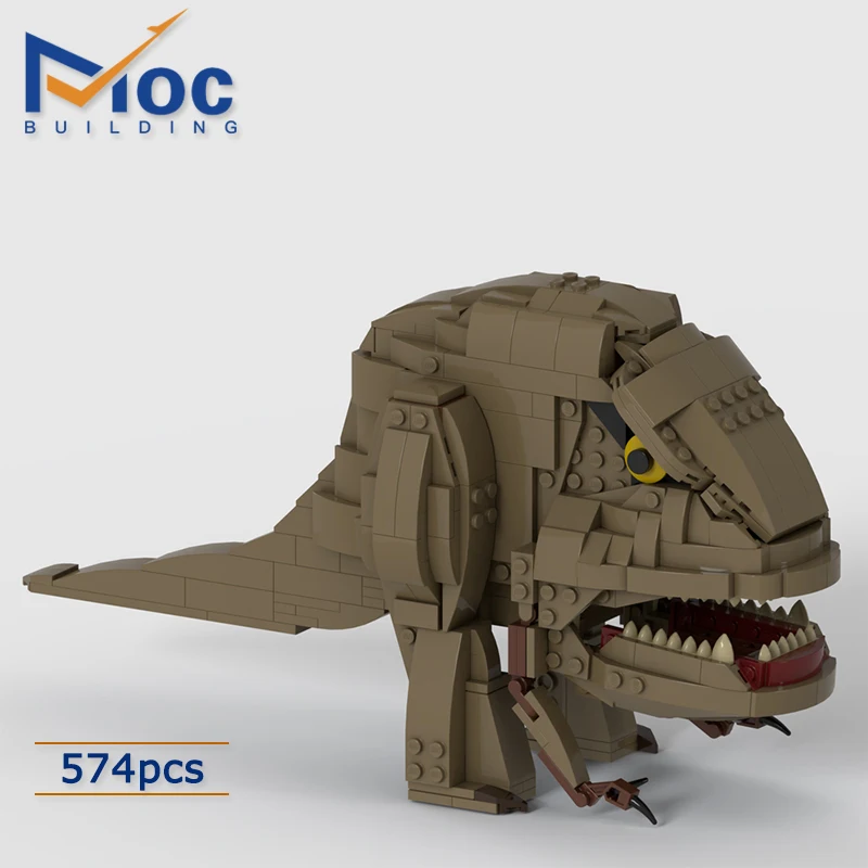 MOC Building Blocks Blurrg Movie Space War Series Children's  Monster Animal Model  Decoration DIY Toy Gift