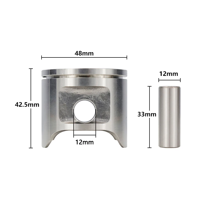 Imagem -02 - Cmcp Piston Ring Kit para Husqvarna Peças Sobressalentes para Motosserra Especial 365 365xp 365 48 mm