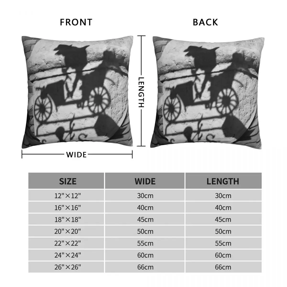 Mr. Toad's Wild Ride Shadow Square Pillowcase Polyester Linen Velvet Pattern Zip Decor Home Cushion Case 18