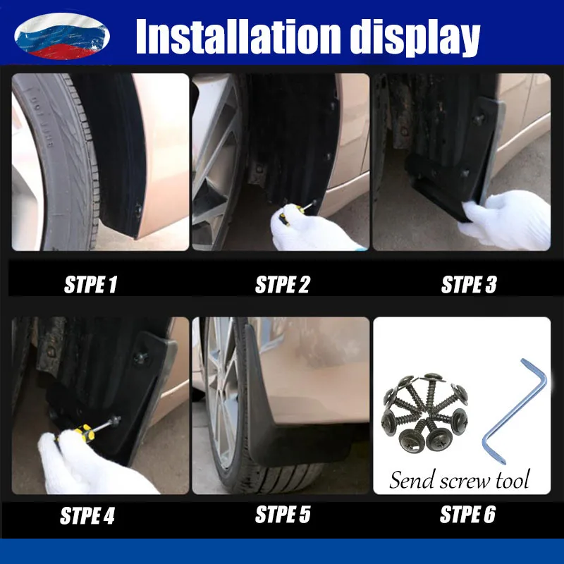 Mudflasp FOR Audi Q7 2020 2021 Mudguards Fender Mud Flap Guard Splash Mudguard Fenders car accessories auto styline Front Rear
