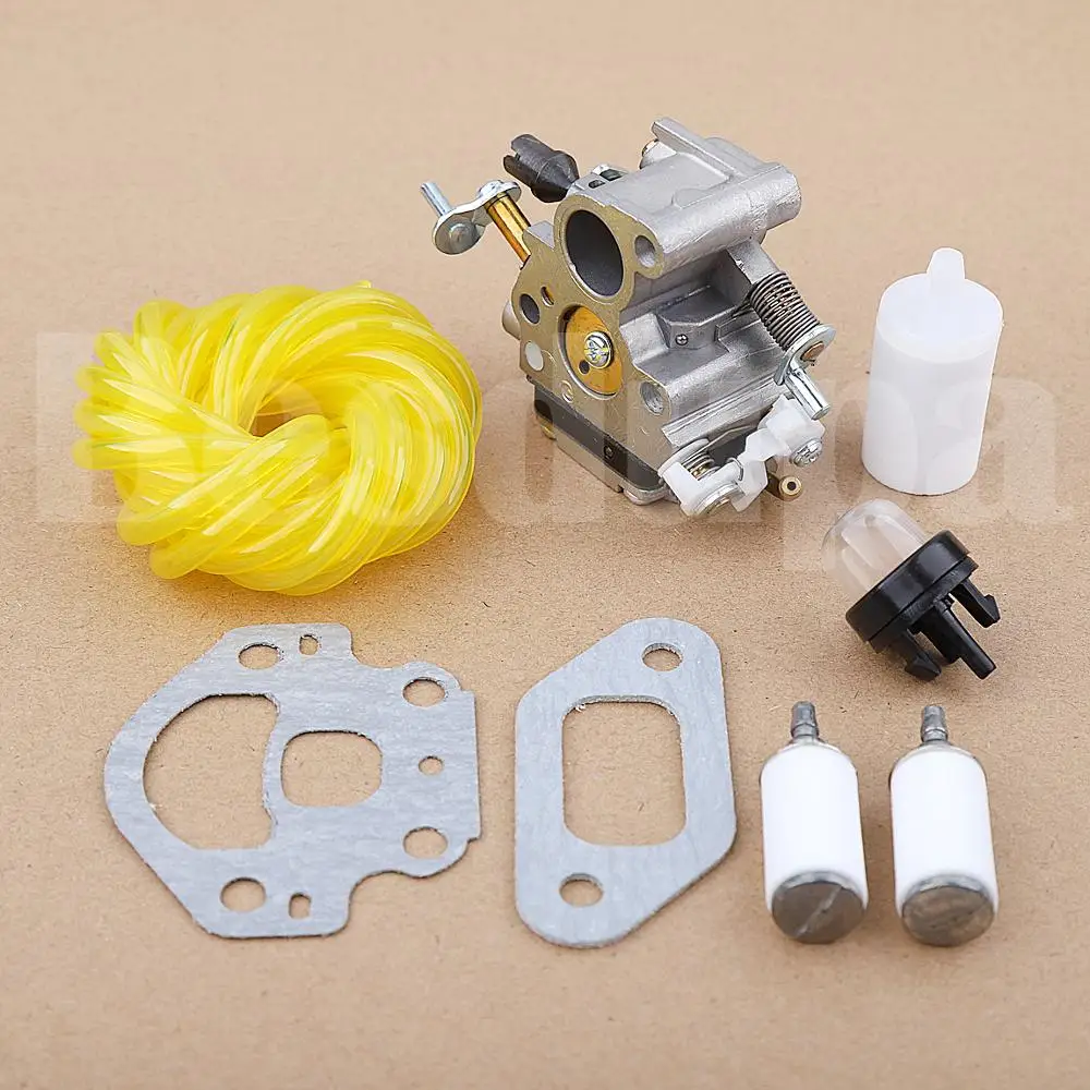 Карбюратор Carb топливная линия для Husqvarna 135 140 140E 435 440 Jonsered CS2240 S mcculough CS410 бензопила 506450501 C1T-EL41A