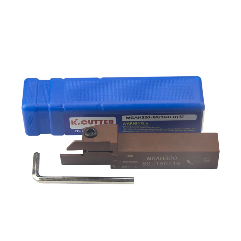 Imagem -04 - Mgah High-end Primavera Steel Groove Cutter Torno Mecânico Grande Faixa c External Reverse End Face Mgmn300