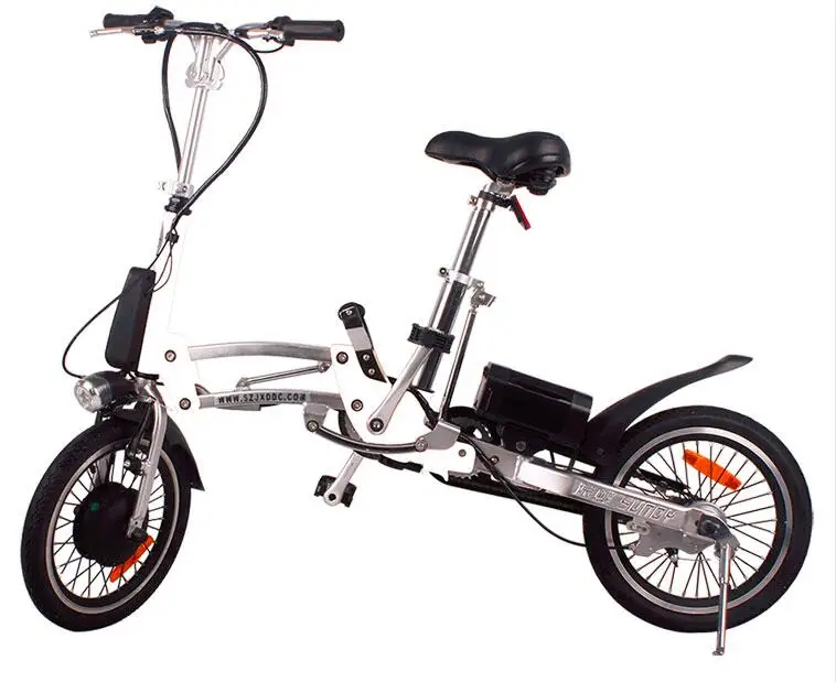 16-Inch Mini Folding Power-Assisted Electric Bike 1 Second Folding Bike