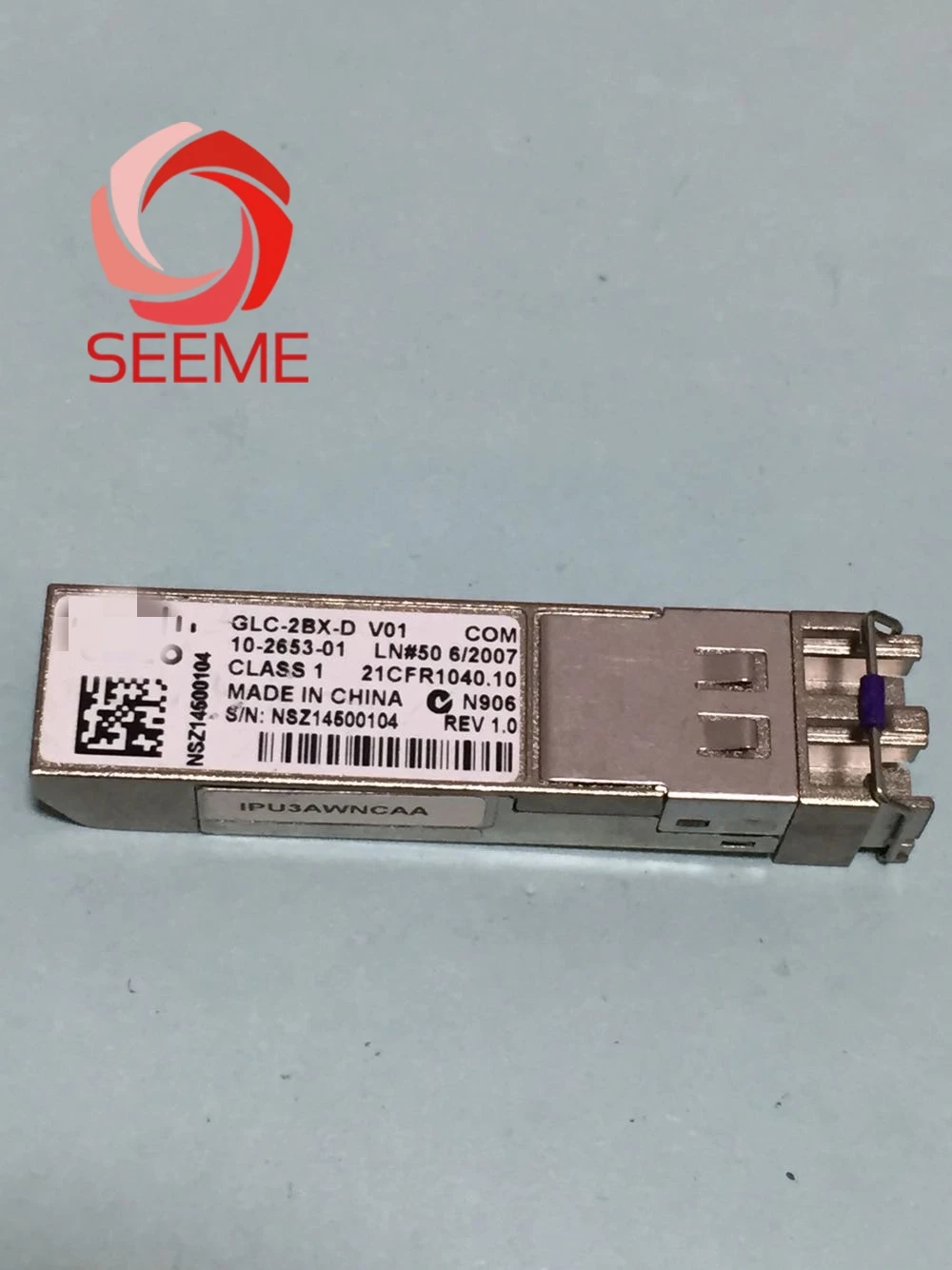 Original 70% New GLC-2BX-D 80km Gigabit Single Mode Fiber Optic SFP Transceiver Module Second-Hand