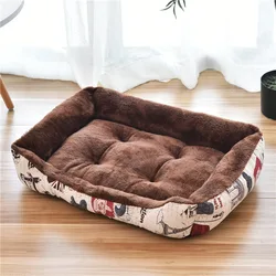 Pet Dog Bed Puppy Cushion Kennel For Cat Puppy Plus Size Soft Nest Dog Baskets For Small Large Dog Soft Sofa Animals Pad