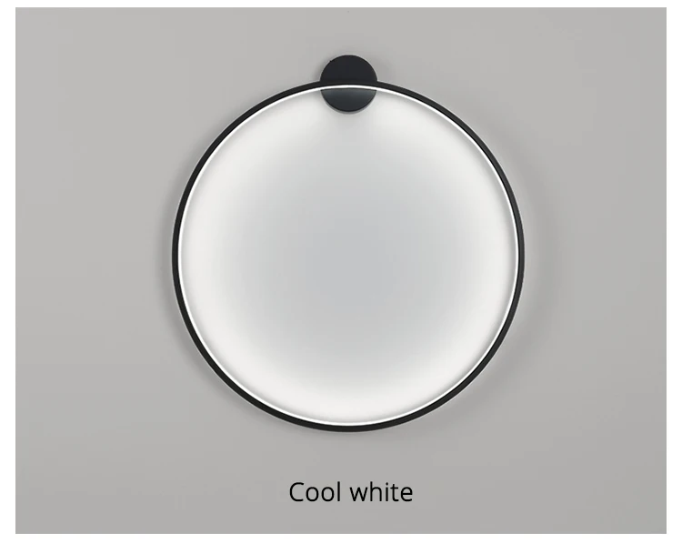 Simple Circle Background Decoration Lamps New Modern LED Wall Lights Living Room Bedroom Bedside Aisle Corridor Indoor Lighting