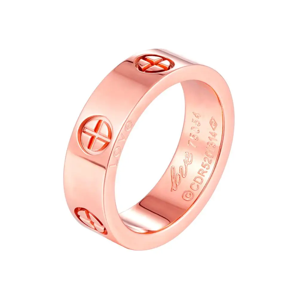 Mode Kreuz Hohe Qualität Edelstahl Ring Für Frauen Männer Liebhaber Nicht anlaufende Luxus Hochzeit Party Täglichen Schmuck Geschenke