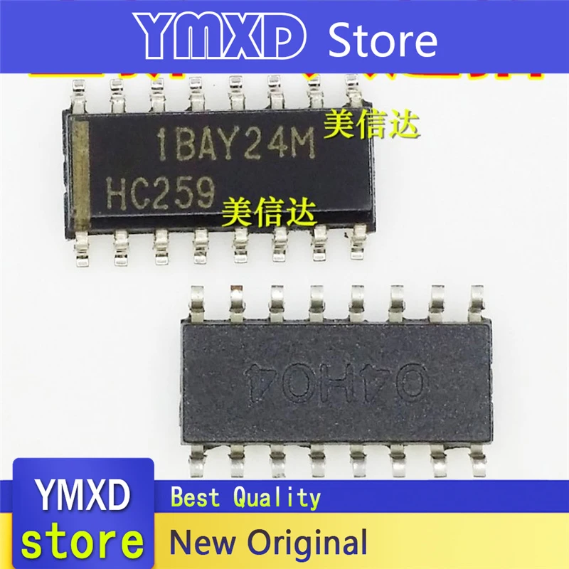 10 шт./лот новый оригинальный 74HC259 74HC259D HC259 логическая микросхема SOP16 3,9 мм в наличии