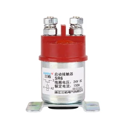 SR6 dc contactor Direct current DC power electric contactor Magnetic Contactor Motor Control 12V 24V 36V 48V 60V 72V