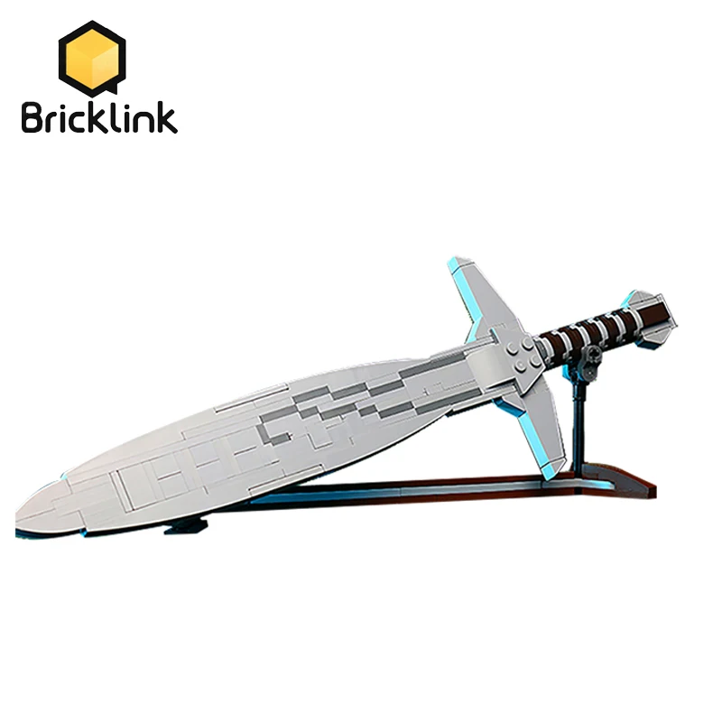 Bircklink Ideas Movie King Of Ring Bilbo's Sting Sword 156pcs Elf Dagger Model MOC Building Blocks Toys For Children Gift