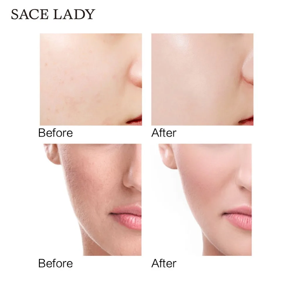 SACE LADY Gold Foil Moisturizing Before Makeup with Zero Pore, Smooth and Fine Line Primer Oil Cosmetic Gift Hot Selling