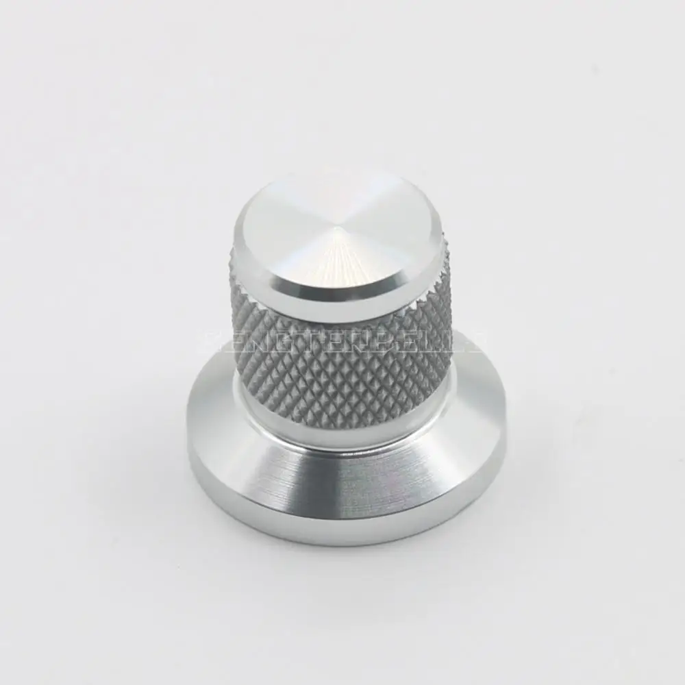 อลูมิเนียม Volume Knob เครื่องขยายเสียงระบบเสียง HiFi ลำโพง Potentiometer Knob