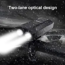 USB Rechargeable Waterproof Bike Light 5200mAh #2