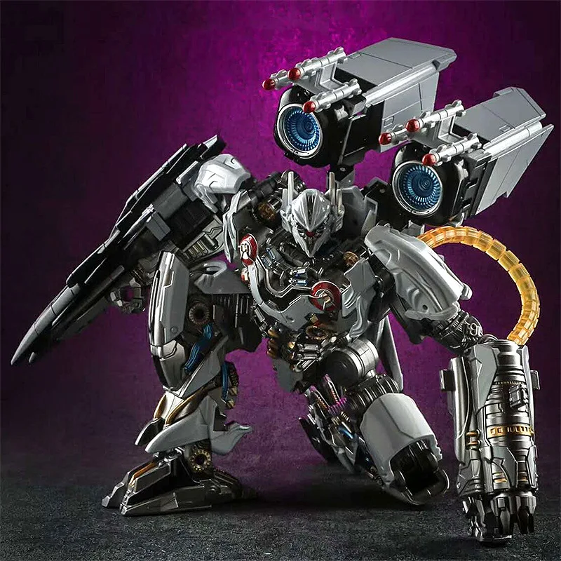 

Transformation Toy Nitro Zeus Black Mamba LS-01 BMB LS01 KO Fighter Transformation Masterpiece Robot Boy's Birthday Gift Box