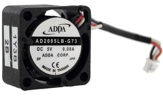 ADDA AD2005LB-G73 DC 5V 0,08 A 20x20x10mm 3-Draht Server Lüfter