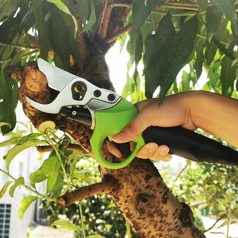 Imagem -04 - Greenworks 40v Elétrica Poda Tesouras Brushless Motor Profissional Casa Jardim Max 3.5 mm Bateria de Lítio Jardim Podador Tesoura