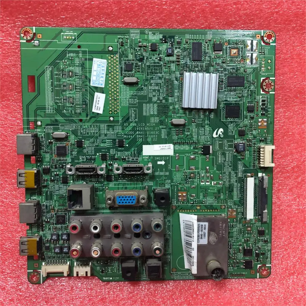 100% test work LA46D550K1R motherboard BN41-01603C scrren LTF460HN01