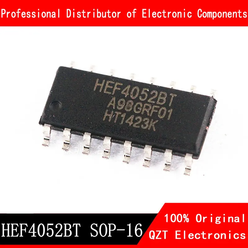 10pcs/lot HEF4052BT SOP-16 HEF4052 SOP 4052BT SOP16 new original In Stock