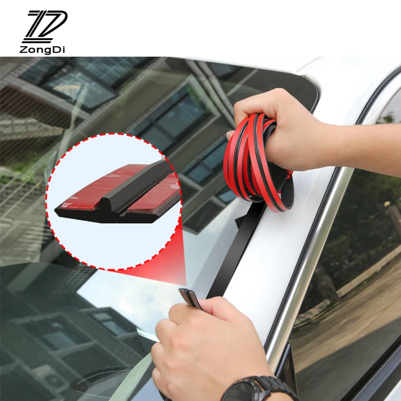 2M Car Seal Strips Windshield Roof Protection Sticker For Volkswagen Polo 6r 9n Golf 7 6 5 4 v mk4 mk5 mk7 mk3 GTI VW Caddy 2019