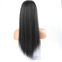 Extensiones de Cabello sintético largo y rizado para mujer, coleta con cordón falso de alta Puff, coleta negra, Extra Lougue