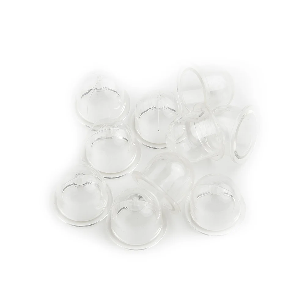 Carburador Peças sobressalentes para motosserras, Primer Cap Bulb, Bomba de combustível pequena, motosserras, aparador de soprador, Cortador de escova Substituir, 10 PCs, 50PCs, 19mm, 22mm