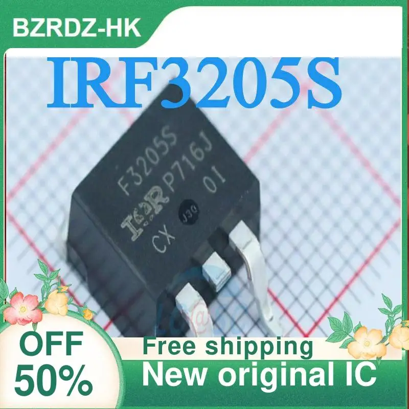 IRF3205STRLPBF IRF3205S F3205S TO263 جديد الأصلي IC ، 10 قطعة